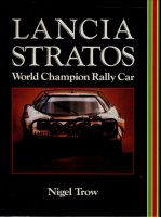 Lancia Stratos World Champion Rally Car